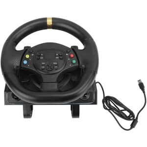 PenRux Volant et Pédales de Course Driving Force, Volant de Course avec Levier de Vitesse et Volant de Jeu à éclairage LED Cool pour PS3, Xbox One, Xbox Series X/S, Xbox 360