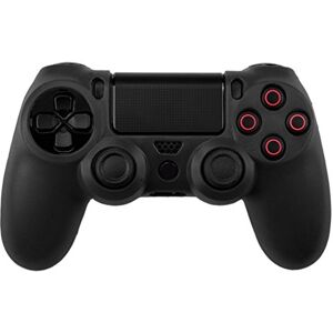 Retrogame Protection Etui Housse Silicone Contrôleur pour Sony Playstation 4 / PS4 Dualshock 4 Controller NOIR