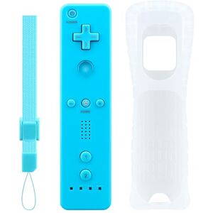 OSTENT Capteur de mouvement Bluetooth Télécommande sans fil pour Nintendo Wii Console Jeu Couleur Bleu - Publicité