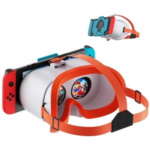 STARTRC GAMES Casque VR pour Nintendo Switch et OLED Switch, Lunettes de réalité virtuelle avec lentilles HD réglables et Sangle de tête Confortable, kit Labo VR 3D pour Accessoires Switch - Publicité STARTRC GAMES Casque VR pour Nintendo Switch et OLED Switch, Lunettes de réalité virtuelle avec lentilles HD réglables et Sangle de tête Confortable, kit Labo VR 3D pour Accessoires Switch - Publicité