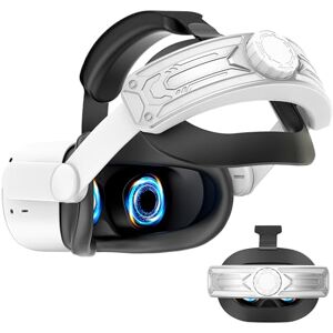 AMZDM Sangle de tête pour casque Meta Quest 2 VR Elite Réglable Coussin souple Pour Oculus Quest 2 Remplacement pour réalité virtuelle - Publicité AMZDM Sangle de tête pour casque Meta Quest 2 VR Elite Réglable Coussin souple Pour Oculus Quest 2 Remplacement pour réalité virtuelle - Publicité