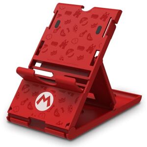 HORI Nintendo Play Stand (Mario) Support de console compact et ajustable Licence officielle Nintendo - Publicité HORI Nintendo Play Stand (Mario) Support de console compact et ajustable Licence officielle Nintendo - Publicité