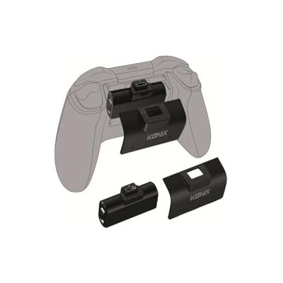 Konix Mythics Kit de Batterie Rechargeable pour Manette Xbox Series X S Charge Rapide Connexion USB Câble 2 m Noir - Publicité Konix Mythics Kit de Batterie Rechargeable pour Manette Xbox Series X S Charge Rapide Connexion USB Câble 2 m Noir - Publicité