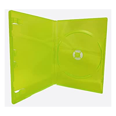 Dragon Lot de 10 boîtiers de rechange pour disque de jeu Xbox 360 Taille standard de 14 mm avec manchon extérieur transparent Peut contenir 1 disque de jeu Remplacement exact pour boîtes de jeu Xbox - Publicité Dragon Lot de 10 boîtiers de rechange pour disque de jeu Xbox 360 Taille standard de 14 mm avec manchon extérieur transparent Peut contenir 1 disque de jeu Remplacement exact pour boîtes de jeu Xbox - Publicité
