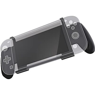 Konix Mythics Support poignées Comfort Grip pour console Nintendo Switch Lite Rangement 4 jeux Noir - Publicité Konix Mythics Support poignées Comfort Grip pour console Nintendo Switch Lite Rangement 4 jeux Noir - Publicité