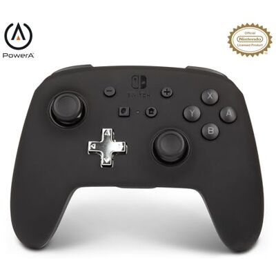 PowerA Manette sans Fil améliorée pour Nintendo Switch, modèle OLED et Switch Lite, Accessoire de Jeu, Manette de Jeu, Manette Gaming, Manette Bluetooth, sous Licence Officielle Noir - Publicité PowerA Manette sans Fil améliorée pour Nintendo Switch, modèle OLED et Switch Lite, Accessoire de Jeu, Manette de Jeu, Manette Gaming, Manette Bluetooth, sous Licence Officielle Noir - Publicité