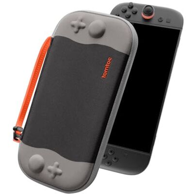 tomtoc Pochette Nintendo Switch 2, Étui Rigide Slim, Protection Militaire Avec 12 Cartouches de Jeu, Brevet Original, Intérieur Doux, Housse de Transport pour Console, Voyage et Quotidien - Publicité tomtoc Pochette Nintendo Switch 2, Étui Rigide Slim, Protection Militaire Avec 12 Cartouches de Jeu, Brevet Original, Intérieur Doux, Housse de Transport pour Console, Voyage et Quotidien - Publicité