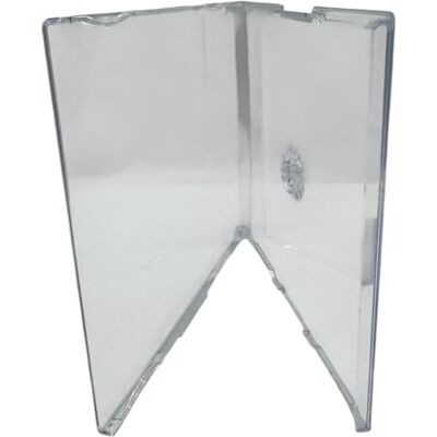 Dragon Lot de 5 boîtiers transparents pour CD simples Tranche de 6 mm Boîtes de rangement durables pour CD de musique, DVD, disques de données et collection de médias - Publicité Dragon Lot de 5 boîtiers transparents pour CD simples Tranche de 6 mm Boîtes de rangement durables pour CD de musique, DVD, disques de données et collection de médias - Publicité