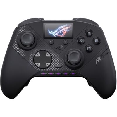 Asus ROG RAIKIRI II PRO PC WL Controller TMR Joysticks, 8000Hz, OLED Manette PC sans fil ultra-précise avec joysticks TMR anti-drift, taux de sondage 8000 Hz, écran couleur et 79 h d'autonomie. Publicité Asus ROG RAIKIRI II PRO PC WL Controller TMR Joysticks, 8000Hz, OLED Manette PC sans fil ultra-précise avec joysticks TMR anti-drift, taux de sondage 8000 Hz, écran couleur et 79 h d'autonomie. Publicité