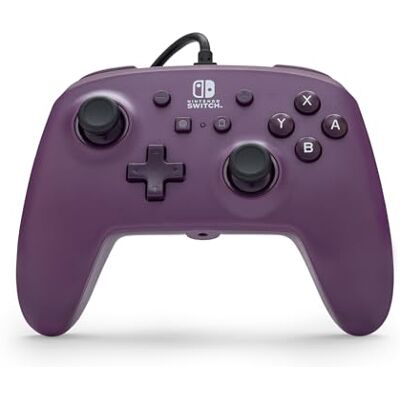 PowerA Manette filaire améliorée pour Nintendo Switch Violet Cosmique, manette de jeu, manette de jeu, manette filaire, sous licence officielle - Publicité PowerA Manette filaire améliorée pour Nintendo Switch Violet Cosmique, manette de jeu, manette de jeu, manette filaire, sous licence officielle - Publicité