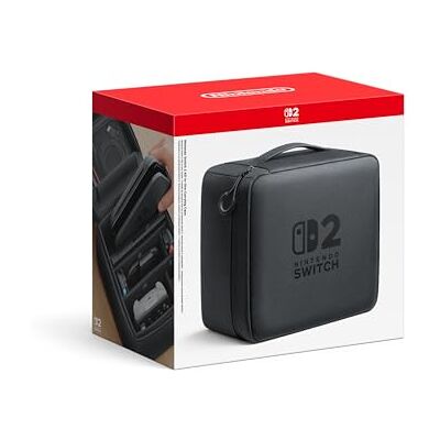 Nintendo Pochette de transport tout-en-un Switch 2 - Publicité Nintendo Pochette de transport tout-en-un Switch 2 - Publicité