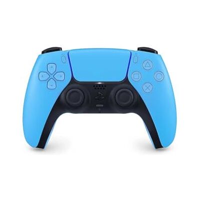 Sony Manette PlayStation 5 Officielle DualSense, Sans Fil, avec Retour Haptique & Gâchettes Adaptatives, Micro Intégré, Batterie Rechargeable, Compatible PS5/PC, Couleur : Starlight Blue - Publicité Sony Manette PlayStation 5 Officielle DualSense, Sans Fil, avec Retour Haptique & Gâchettes Adaptatives, Micro Intégré, Batterie Rechargeable, Compatible PS5/PC, Couleur : Starlight Blue - Publicité