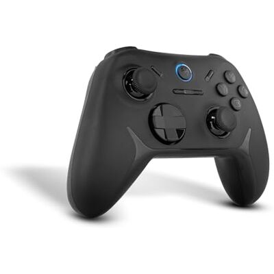KROM KADOER – Manette Gaming Sans Fil, Joysticks de Haute Précision, Bluetooth 5.0, 2.4 GHz et Filaire, Batterie Lithium 600 mAh, Compatible PC, Switch, Android et iOS – Noir - Publicité KROM KADOER – Manette Gaming Sans Fil, Joysticks de Haute Précision, Bluetooth 5.0, 2.4 GHz et Filaire, Batterie Lithium 600 mAh, Compatible PC, Switch, Android et iOS – Noir - Publicité
