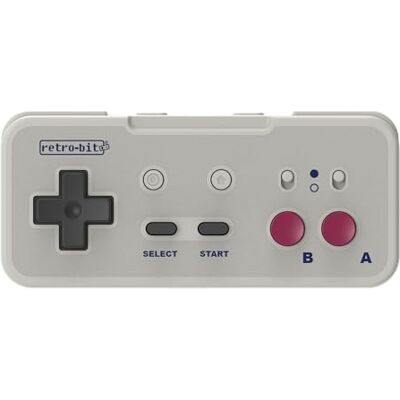 Retro-Bit Origin8 2.4G Manette sans fil Nintendo Switch & NES Receveurs USB & NES inclus GB Grey Edition - Publicité Retro-Bit Origin8 2.4G Manette sans fil Nintendo Switch & NES Receveurs USB & NES inclus GB Grey Edition - Publicité