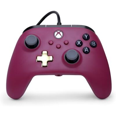 ACCO Brands Corporation Manette filaire PowerA Advantage Plus pour Xbox Series X S Rubis, sous licence officielle, joysticks réglables en hauteur, joysticks à effet Hall, boutons mappables - Publicité ACCO Brands Corporation Manette filaire PowerA Advantage Plus pour Xbox Series X S Rubis, sous licence officielle, joysticks réglables en hauteur, joysticks à effet Hall, boutons mappables - Publicité