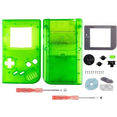 OSTENT Remplacement complet de la coque de boîtier de logement pour Nintendo GB Game Boy Console Couleur Vert - Publicité OSTENT Remplacement complet de la coque de boîtier de logement pour Nintendo GB Game Boy Console Couleur Vert - Publicité