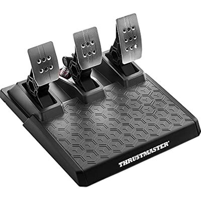 Thrustmaster T3PM Jeu de pédales magnétiques de haute précision avec force de freinage réglable pour PC, PS4, PS5, Xbox One et Xbox Series X S - Publicité Thrustmaster T3PM Jeu de pédales magnétiques de haute précision avec force de freinage réglable pour PC, PS4, PS5, Xbox One et Xbox Series X S - Publicité