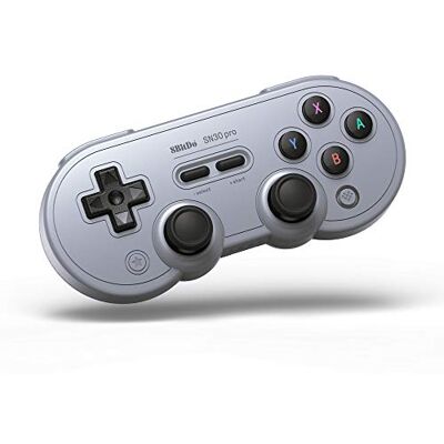 8Bitdo SN30 Pro Bluetooth Gamepad Grey Edition pour Nintendo Switch - Publicité 8Bitdo SN30 Pro Bluetooth Gamepad Grey Edition pour Nintendo Switch - Publicité
