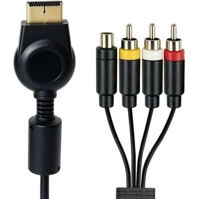 OSTENT composite S-Vidéo RCA Audio Vidéo HD Câble TV pour Sony PS1 / PS2 / PS3 Console - Publicité OSTENT composite S-Vidéo RCA Audio Vidéo HD Câble TV pour Sony PS1 / PS2 / PS3 Console - Publicité