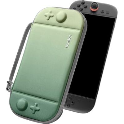 tomtoc Pochette Nintendo Switch 2, Étui Rigide Slim, Protection Militaire Avec 12 Cartouches de Jeu, Brevet Original, Intérieur Doux, Housse de Transport pour Console, Voyage et Quotidien - Publicité tomtoc Pochette Nintendo Switch 2, Étui Rigide Slim, Protection Militaire Avec 12 Cartouches de Jeu, Brevet Original, Intérieur Doux, Housse de Transport pour Console, Voyage et Quotidien - Publicité