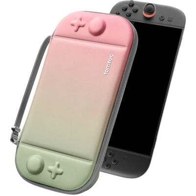 tomtoc Pochette Nintendo Switch 2, Étui Rigide Slim, Protection Militaire Avec 12 Cartouches de Jeu, Brevet Original, Intérieur Doux, Housse de Transport pour Console, Voyage et Quotidien - Publicité tomtoc Pochette Nintendo Switch 2, Étui Rigide Slim, Protection Militaire Avec 12 Cartouches de Jeu, Brevet Original, Intérieur Doux, Housse de Transport pour Console, Voyage et Quotidien - Publicité