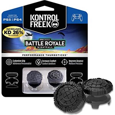 KontrolFreek FPS Freek Bataille Royale Nightfall pour Manette PlayStation 4 (PS4) et PlayStation 5 (PS5) Joysticks Performance 2 High-Rise Convex (Domed) Black - Publicité KontrolFreek FPS Freek Bataille Royale Nightfall pour Manette PlayStation 4 (PS4) et PlayStation 5 (PS5) Joysticks Performance 2 High-Rise Convex (Domed) Black - Publicité