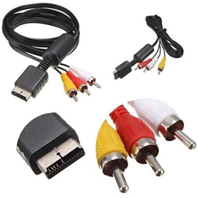 Straße Game Câble Audio vidéo AV RCA TV Pour Sony Playstation 1 2 3 PS1 PS2 PS3 et Slim - Publicité Straße Game Câble Audio vidéo AV RCA TV Pour Sony Playstation 1 2 3 PS1 PS2 PS3 et Slim - Publicité