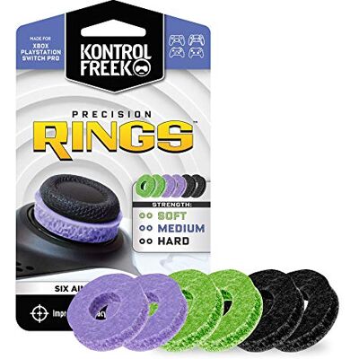 KontrolFreek Precision Rings Aim Assist Motion Control pour PlayStation 4 (PS4), Xbox One, Switch Pro et Scuf Controller Force mixte - Publicité KontrolFreek Precision Rings Aim Assist Motion Control pour PlayStation 4 (PS4), Xbox One, Switch Pro et Scuf Controller Force mixte - Publicité