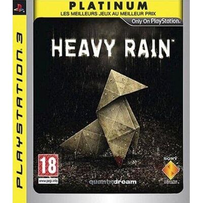 Sony Heavy Rain édition platinum (jeu PS Move) - Publicité Sony Heavy Rain édition platinum (jeu PS Move) - Publicité