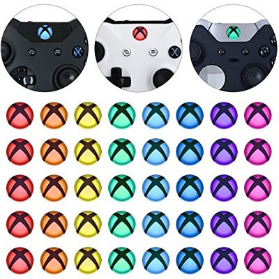 eXtremeRate Autocollants de Guide LED Switch Bouton pour Xbox One/S/X/Elite/Xbox Séries X S Manette Contrôleur avec Kit d’outils-40pcs 8 Couleurs - Publicité eXtremeRate Autocollants de Guide LED Switch Bouton pour Xbox One/S/X/Elite/Xbox Séries X S Manette Contrôleur avec Kit d’outils-40pcs 8 Couleurs - Publicité