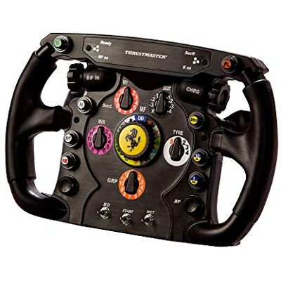 Guillemot Thrustmaster F1 Wheel Add-On Volant de course de précision avec licence officielle Ferrari, compatible avec PlayStation, Xbox et PC - Publicité Guillemot Thrustmaster F1 Wheel Add-On Volant de course de précision avec licence officielle Ferrari, compatible avec PlayStation, Xbox et PC - Publicité