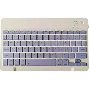 Worparsen Clavier sans fil silencieux à réponse rapide, souris sensible pour ordinateur portable, ensemble de souris haute efficacité à réponse rapide, violet 3 - Publicité