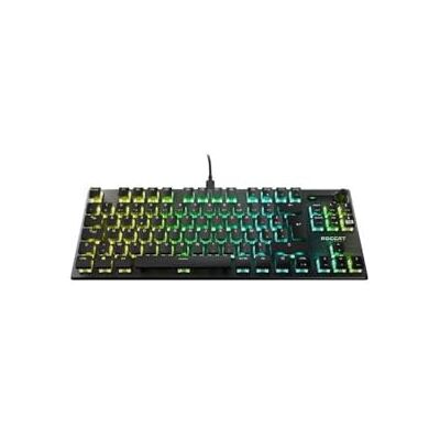 Roccat Clavier de jeu optique compact RVB Vulcan TKL Pro, rétroéclairage LED AIMO clé par touche, commutateurs optiques en titane, plaque supérieure en aluminium, roue multimédia, noir - Publicité Roccat Clavier de jeu optique compact RVB Vulcan TKL Pro, rétroéclairage LED AIMO clé par touche, commutateurs optiques en titane, plaque supérieure en aluminium, roue multimédia, noir - Publicité