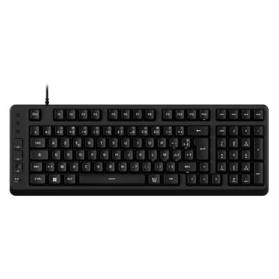 HyperX Eve 1800 Clavier Gaming À Membrane, Clavier AZERTY Français, Format Compact 1800, Rétroéclairage RGB 10 Zones, Touches Silencieuses, Commandes Multimédias Dédiées, Noir - Publicité HyperX Eve 1800 Clavier Gaming À Membrane, Clavier AZERTY Français, Format Compact 1800, Rétroéclairage RGB 10 Zones, Touches Silencieuses, Commandes Multimédias Dédiées, Noir - Publicité