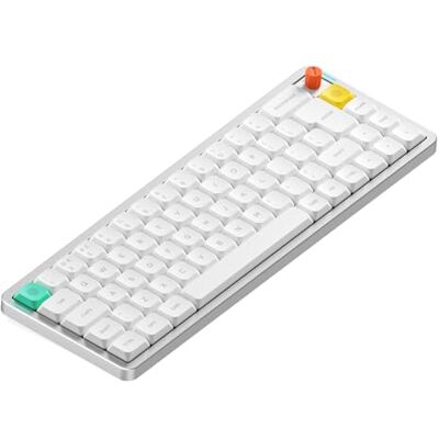 nuphy Air65 V3 Clavier mécanique sans fil remplaçable à chaud (disposition 68 touches, clavier discret avec bouton multifonctionnel, joint d'étanchéité, rétroéclairage RVB, prise en charge Bluetooth - Publicité nuphy Air65 V3 Clavier mécanique sans fil remplaçable à chaud (disposition 68 touches, clavier discret avec bouton multifonctionnel, joint d'étanchéité, rétroéclairage RVB, prise en charge Bluetooth - Publicité