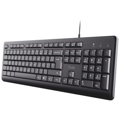 Trust 24096 Noir - Clavier - Publicité Trust 24096 Noir - Clavier - Publicité