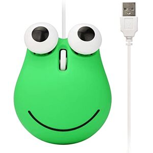 Homeriy Filaire Souris Mignon Animal Grenouille En Forme USB Filaire Souris 3D Optique Souris 1000DPI USB de Bande Dessinée Souris pour PC Portable Cadeau de Bureau - Publicité