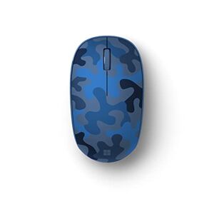 Microsoft Bluetooth Mouse Edition Spéciale Camouflage Bleu Nuit - Publicité