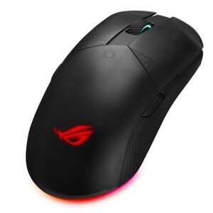 Asus ROG Pugio II ambidextrous lightweight wireless gaming mouse with 16,000 dpi optical sensor, 7 programmable buttons, configurable side buttons, DPI On-The-Scroll button and Aura Sync RGB lighting - Publicité