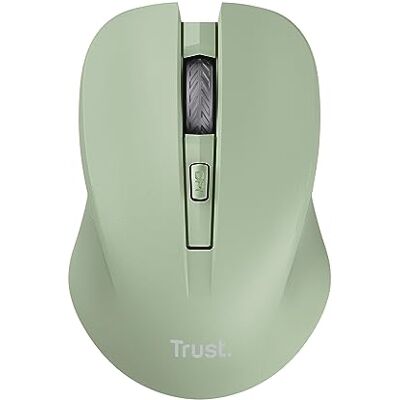 Trust Mydo Souris sans Fil Silencieuse, Récepteur USB Stockable, Vert RF 2.4GHz, pour Gauchers et Droitiers, Mouse pour PC, Ordinateur Portable, Mac - Publicité Trust Mydo Souris sans Fil Silencieuse, Récepteur USB Stockable, Vert RF 2.4GHz, pour Gauchers et Droitiers, Mouse pour PC, Ordinateur Portable, Mac - Publicité