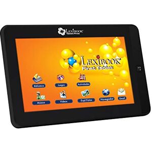 Lexibook Primera educativa-Pantalla, Juegos Mi première Tablette éducative-Écran Tactile 7", Android 2.1, contrôle Parental, Jeux (MFC150ES), Noir - Publicité