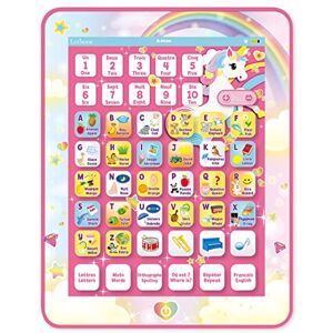 Lexibook Unicorn JCPAD002UNIi17 Tablette d'apprentissage interactif bilingue Langues Anglais/polonais - Publicité