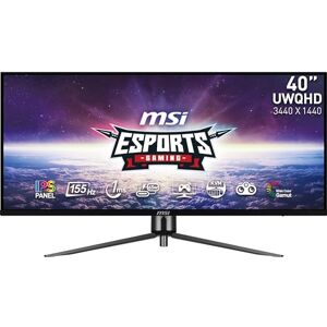 MSI MAG401QR écran Gaming 40'' UWQHD Dalle IPS 3440 x 1440, 155 Hz / 1ms, Compatible VESA DisplayPort 1.4a, HDMI 2.0 et USB Type-C - Publicité MSI MAG401QR écran Gaming 40'' UWQHD Dalle IPS 3440 x 1440, 155 Hz / 1ms, Compatible VESA DisplayPort 1.4a, HDMI 2.0 et USB Type-C - Publicité