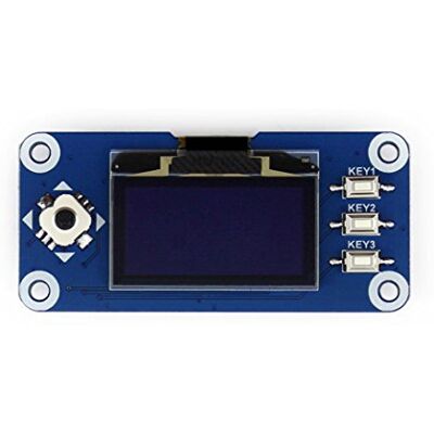 Waveshare Raspberry Pi 128x64 Pixels 1.3inch OLED Display Hat with Embedded Controller,Communicating Via SPI Or I2C Interface - Publicité Waveshare Raspberry Pi 128x64 Pixels 1.3inch OLED Display Hat with Embedded Controller,Communicating Via SPI Or I2C Interface - Publicité