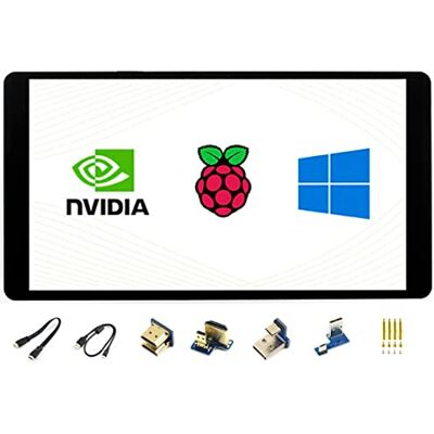Waveshare Écran tactile capacitif HDMI AMOLED de 5,5" résolution 1080 x 1920 avec coque en verre trempé Dureté 6H pour Raspberry Pi 4B/3B+/3B/2B/Zero/Zero W et Jetson Nano, PC, multi-systèmes - Publicité Waveshare Écran tactile capacitif HDMI AMOLED de 5,5" résolution 1080 x 1920 avec coque en verre trempé Dureté 6H pour Raspberry Pi 4B/3B+/3B/2B/Zero/Zero W et Jetson Nano, PC, multi-systèmes - Publicité