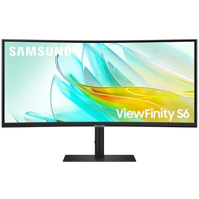 Samsung Écran PC ViewFinity S65UC 34'', 100Hz Dalle VA, WQHD (3440 x 1440), 5ms, Inclinable, Orientable, Ajustable en hauteur, KVM Switch, USB-C (90W), LAN, LS34C652UAUXEN - Publicité Samsung Écran PC ViewFinity S65UC 34'', 100Hz Dalle VA, WQHD (3440 x 1440), 5ms, Inclinable, Orientable, Ajustable en hauteur, KVM Switch, USB-C (90W), LAN, LS34C652UAUXEN - Publicité