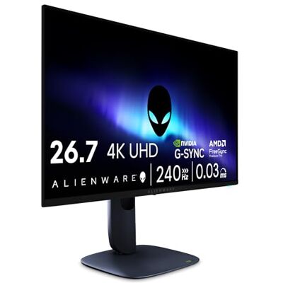 Alienware 27 4K QD-OLED Moniteur Gaming AW2725Q, 240Hz, 0,03ms, G-Sync - Publicité Alienware 27 4K QD-OLED Moniteur Gaming AW2725Q, 240Hz, 0,03ms, G-Sync - Publicité