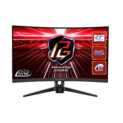 ASRock PG27F15RS1A Moniteur de Jeu incurvé 27" PG27F15RS1A, FHD, 240 Hz, 1 MS, AMD FREESYNC - Publicité ASRock PG27F15RS1A Moniteur de Jeu incurvé 27" PG27F15RS1A, FHD, 240 Hz, 1 MS, AMD FREESYNC - Publicité