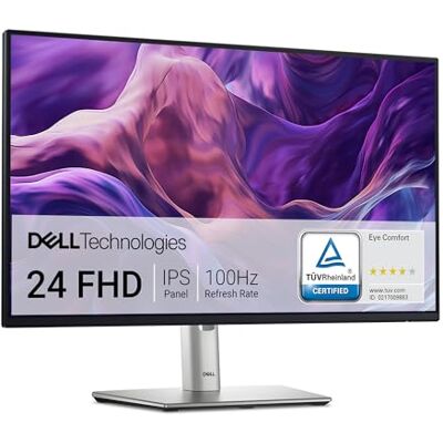 Dell P2425H 24" Full HD (1920x1080) Écran PC, 100Hz, IPS, 5ms, 99% sRGB, USB-C, DisplayPort, HDMI, VGA, 4X USB, Garantie 3 Ans, Noir - Publicité Dell P2425H 24" Full HD (1920x1080) Écran PC, 100Hz, IPS, 5ms, 99% sRGB, USB-C, DisplayPort, HDMI, VGA, 4X USB, Garantie 3 Ans, Noir - Publicité