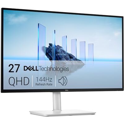 Dell 27 Plus Moniteur S2725DSM, QHD, IPS, 144Hz, Eye Comfort, Blanc - Publicité Dell 27 Plus Moniteur S2725DSM, QHD, IPS, 144Hz, Eye Comfort, Blanc - Publicité